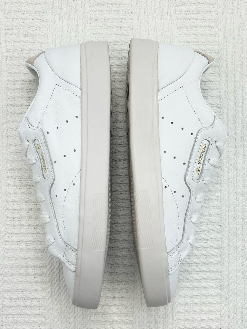 Adidas Sleek Sneaker Cloud White DB3258 Size Women's 9 - Picture 11 of 16